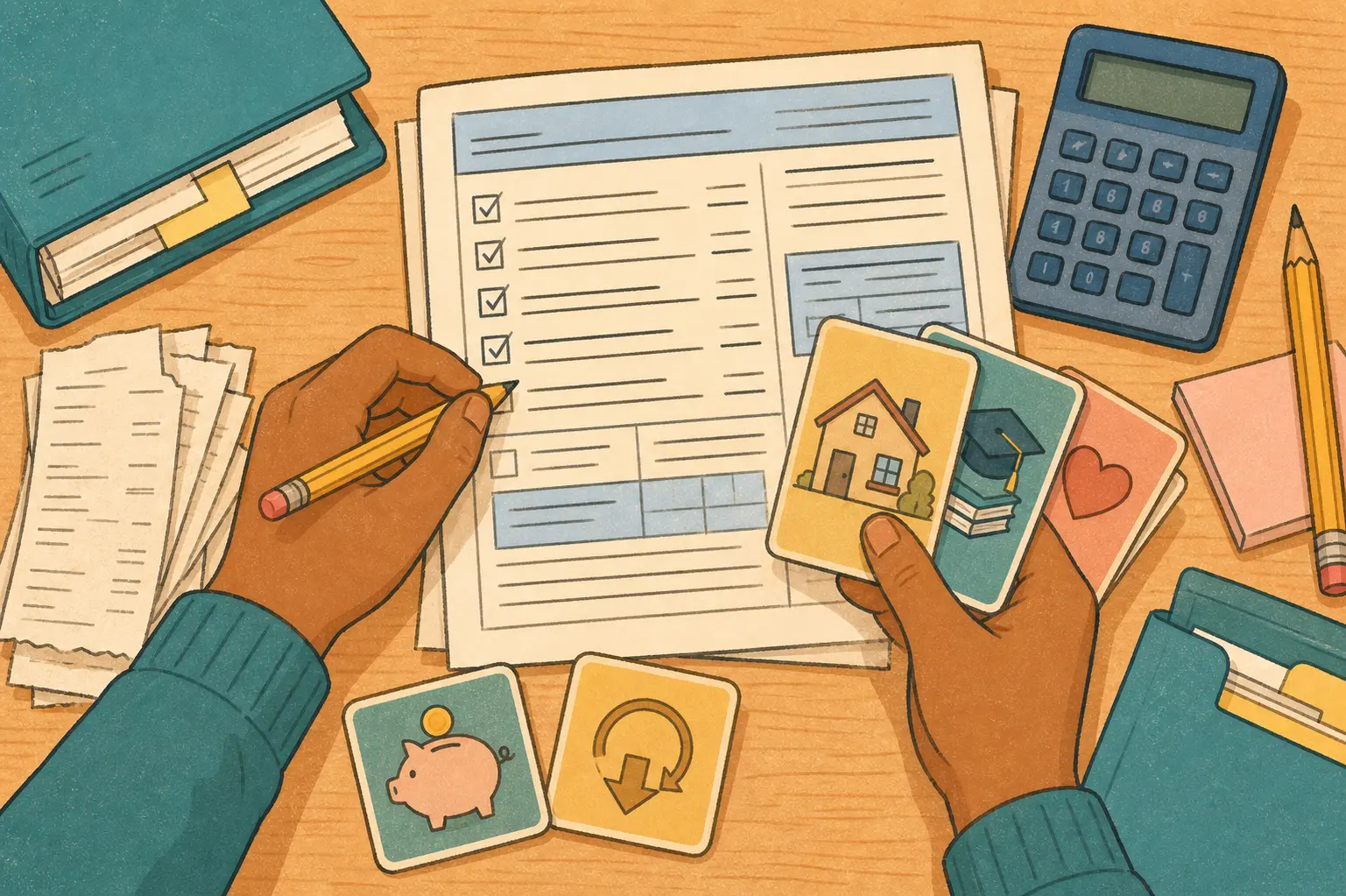 File Your Taxes Without Overpaying illustration