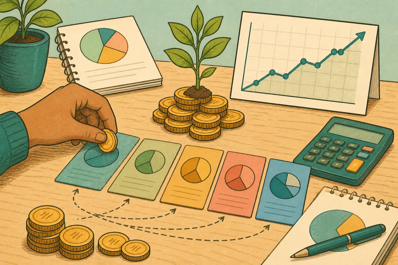 Build Your First $10,000 Portfolio illustration