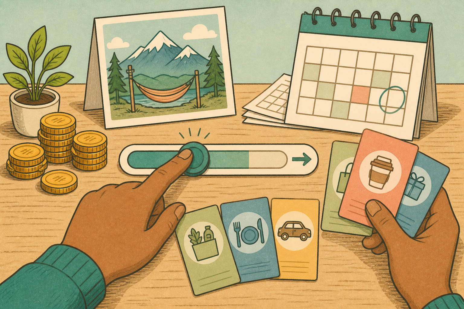 Retire Early: Build a FIRE Budget illustration