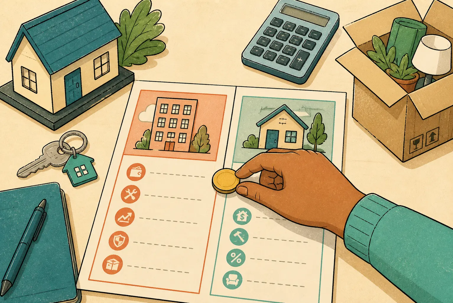 Rent or Buy? Run the Real Numbers illustration