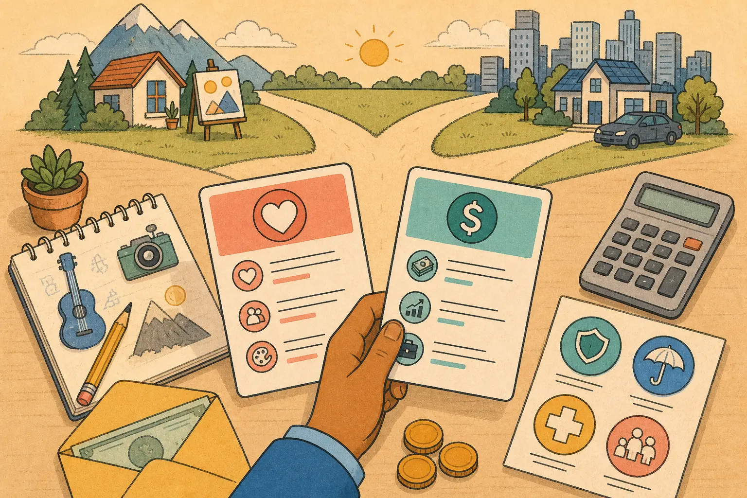 Choose Your Career Path illustration