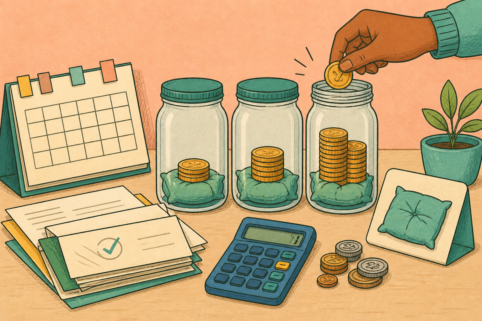 Build a 3-Month Emergency Fund illustration